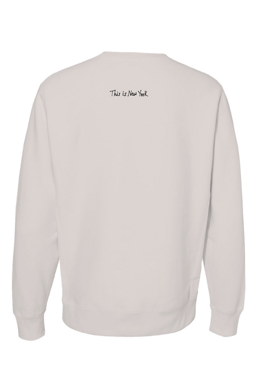 This Is New York Embroidered Crewneck