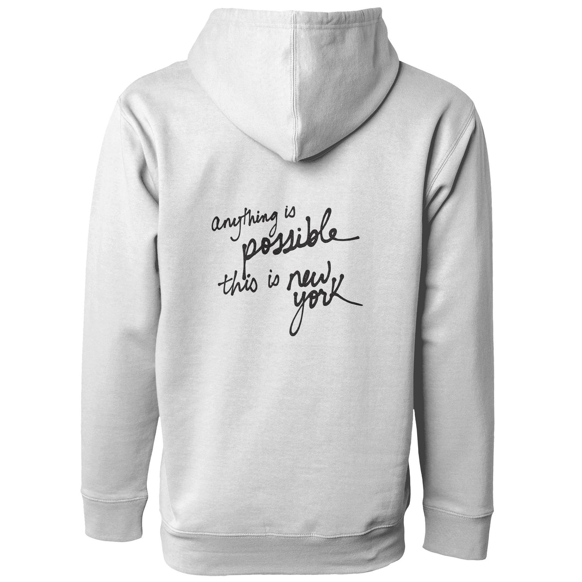 anything is possible unisex hoodie