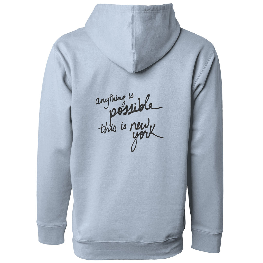 anything is possible unisex hoodie